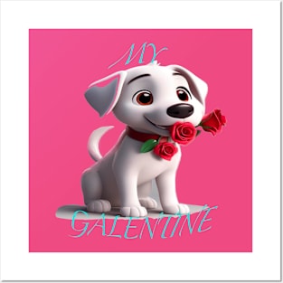 My Galentines super cute puppy dog Posters and Art